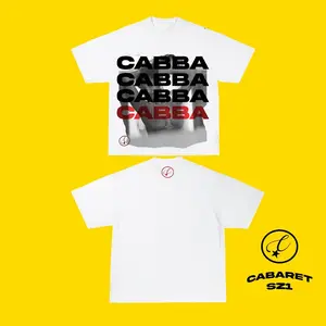 CABBA VINTAGE STRIPPA TEE