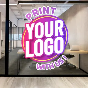 EGD Customized Wall Decal with Logo for Your Office or Home | Wall Decoration | Interior Design | Corporate Image | Professional Image | Customized Logo (BP-A)