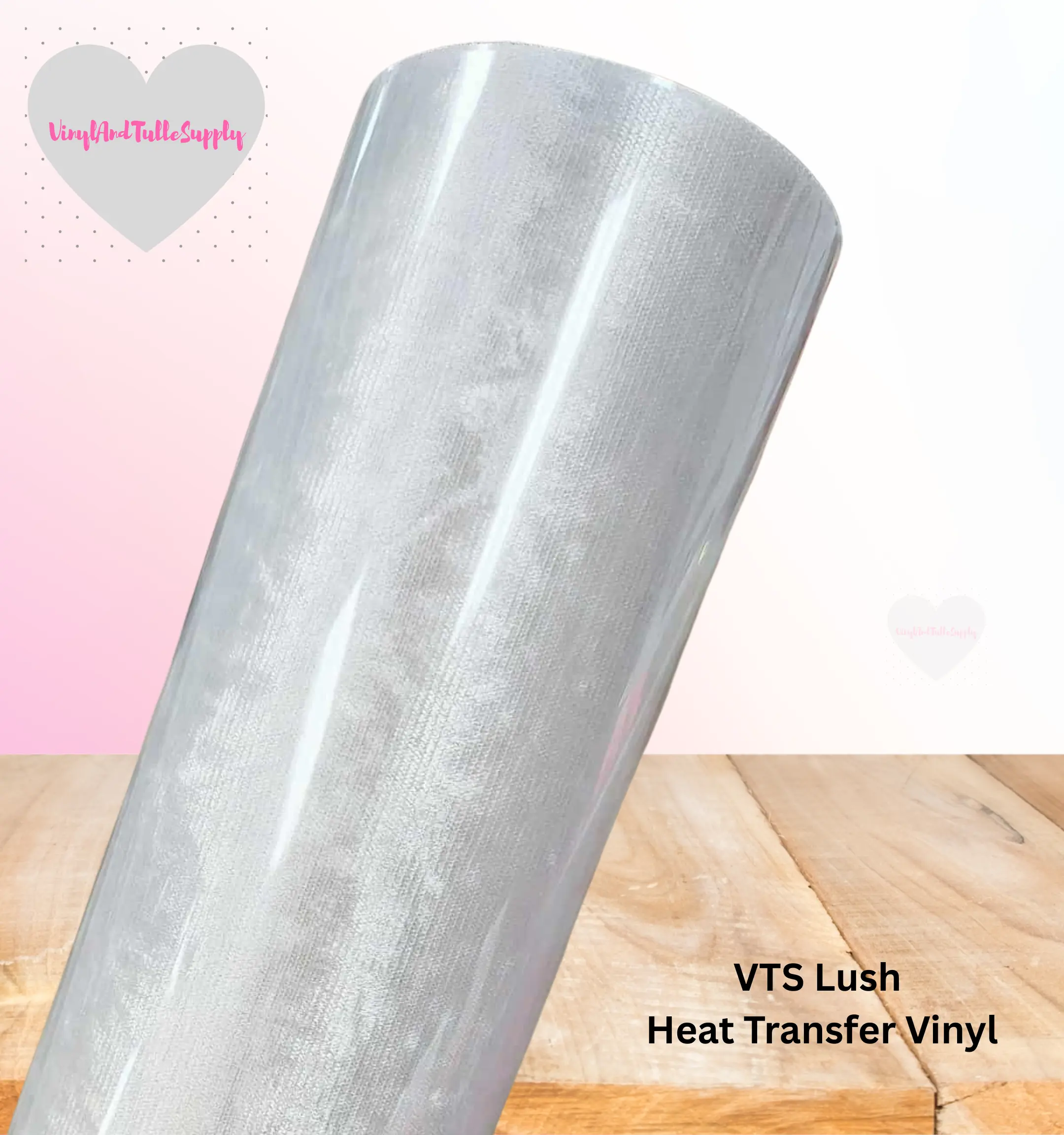 VTS Velvet Feel Heat Transfer Vinyl - Pearl White, Cricut Compatible DIY Craft Decor Material, Handicraft Supply with Luxurious Subtle Color Shift Finish