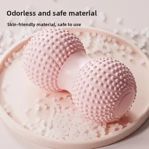 Fascia Peanut Massage Ball, Sports & Outdoor Fitness Accessory for Body Care, Spinal Muscle Relaxation, Double-Ball Acupoint Stimulation for Hips, Backs and Legs