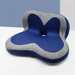 1PC Office Chair Seat Cushion – Removable & Washable Lumbar Support Pad | Heightened Backrest – Home Office & Gaming