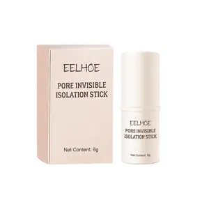 Eelhoe Pore Isolation Stick Skin Color Evenly Moisturizing Invisible Pore Concealer Waterproof Sweat-Proof Silky Smear-Proof Makeup