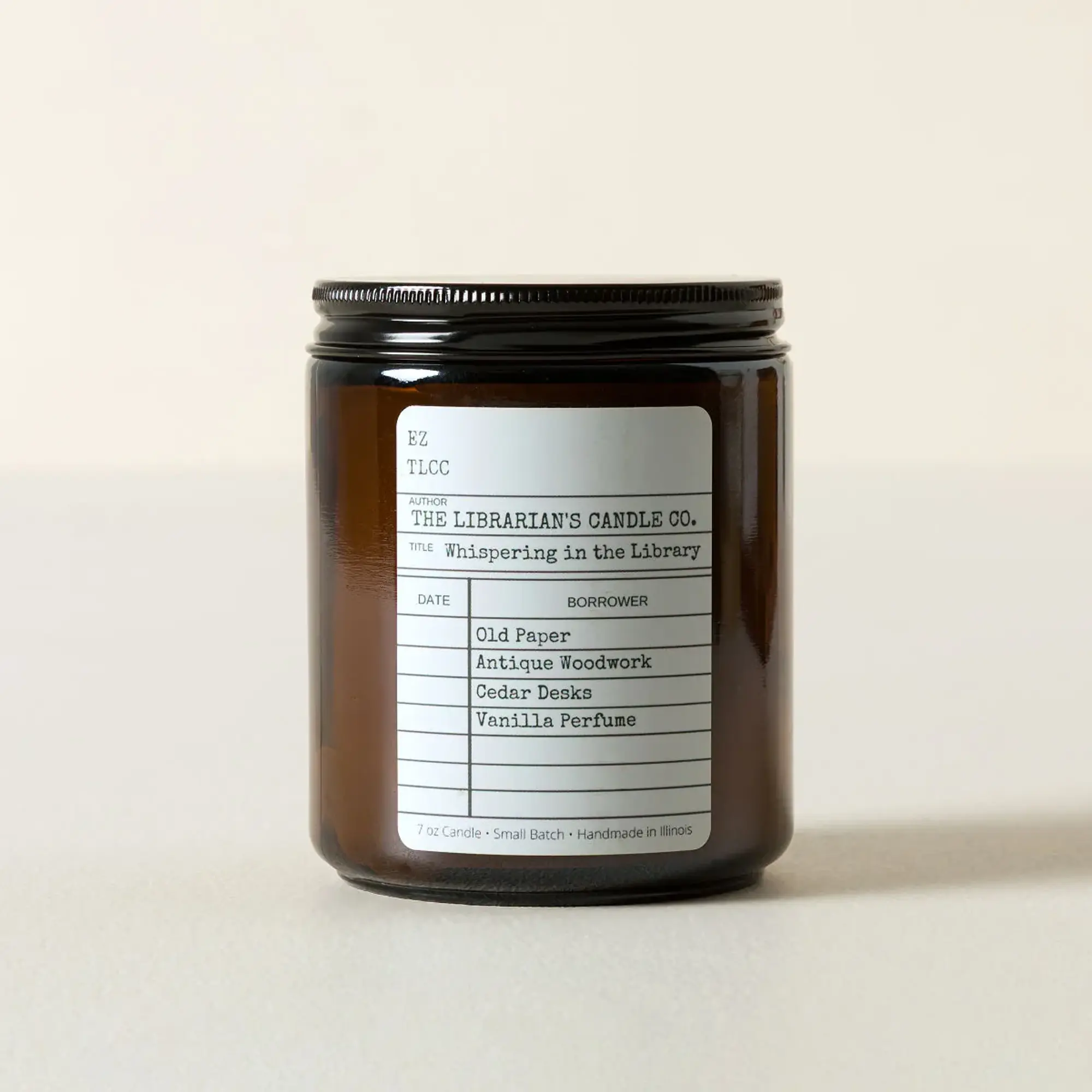 Library Lovers Candle by The Librarian's Candle Co