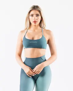 Aura 3 Strap Bra - Aura Glacier Print