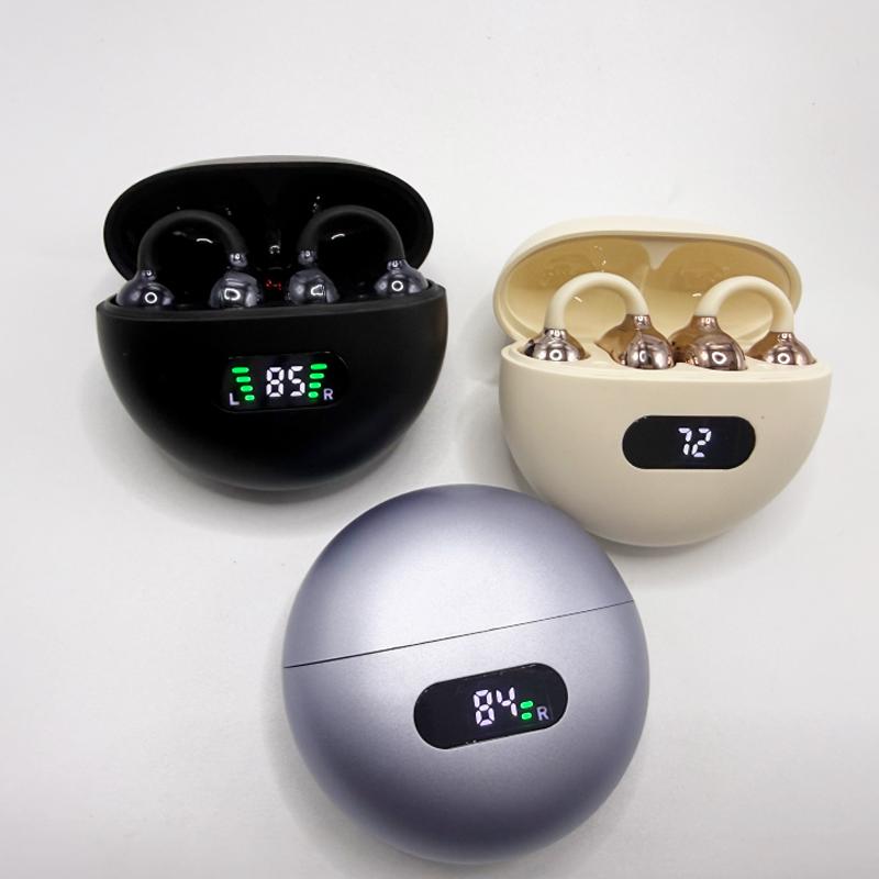 wireless clip ear earphone not easily fall off for runing hiking climb outdoor sport   ANKRIYUL