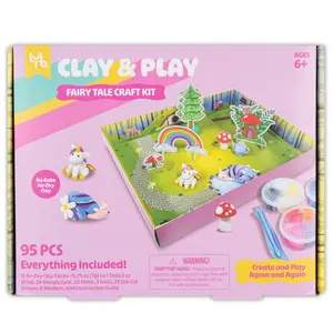 Little Yellow Bicycle Clay & Plat Kit - Fairytale Friends