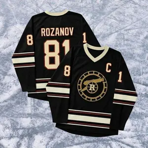 ROZANOV & HOLLANDER Hockey Jersey, Movie Inspired Shirt, Heated Rivalry Hookey Jersey, Ilya Rozanov Shane Hollander