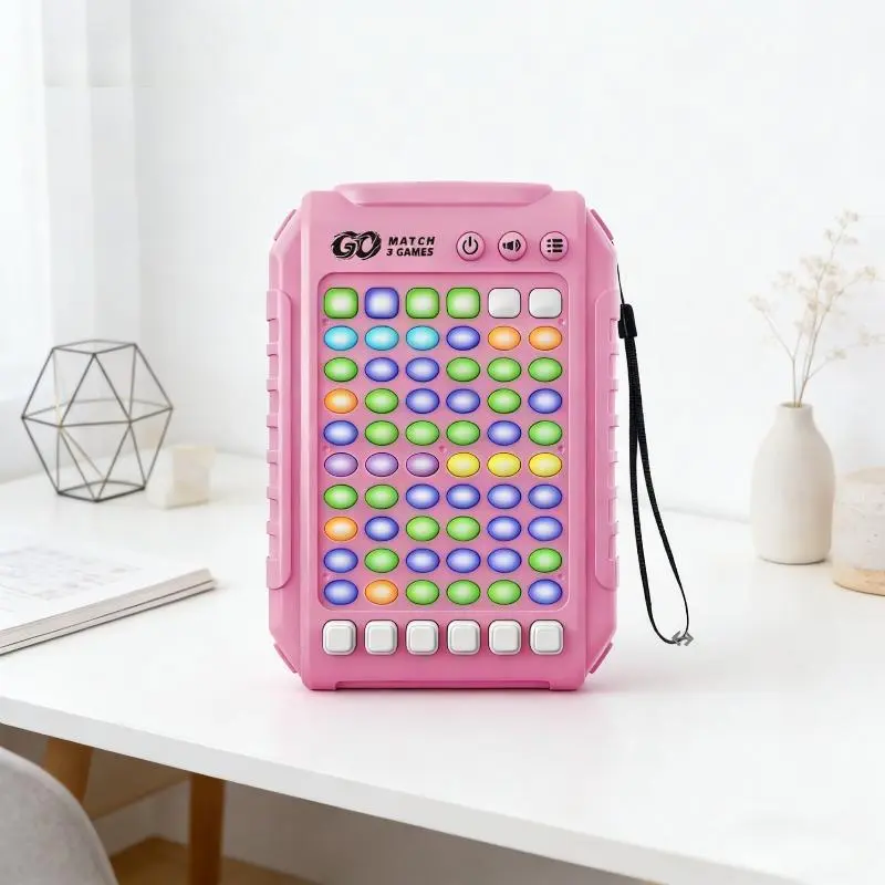 Ultimate Brain-Teasing Handheld Puzzle Game Console- Perfect Educational Birthday Gift for Kids, Teens, Boys & Girls | Interactive Brain Training & Focus Improvement