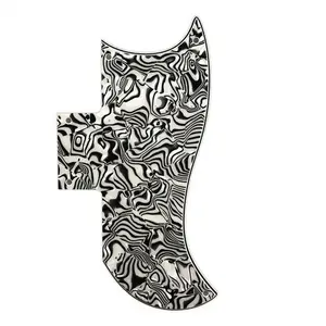 Gibson SG 61' Reissue Half Face Pickguard - 4-Ply White Shell