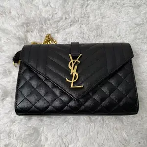 Pre-owned Yves Saint Laurent Lambskin Mini Bags Saint Laurent Monogram Envelope bag