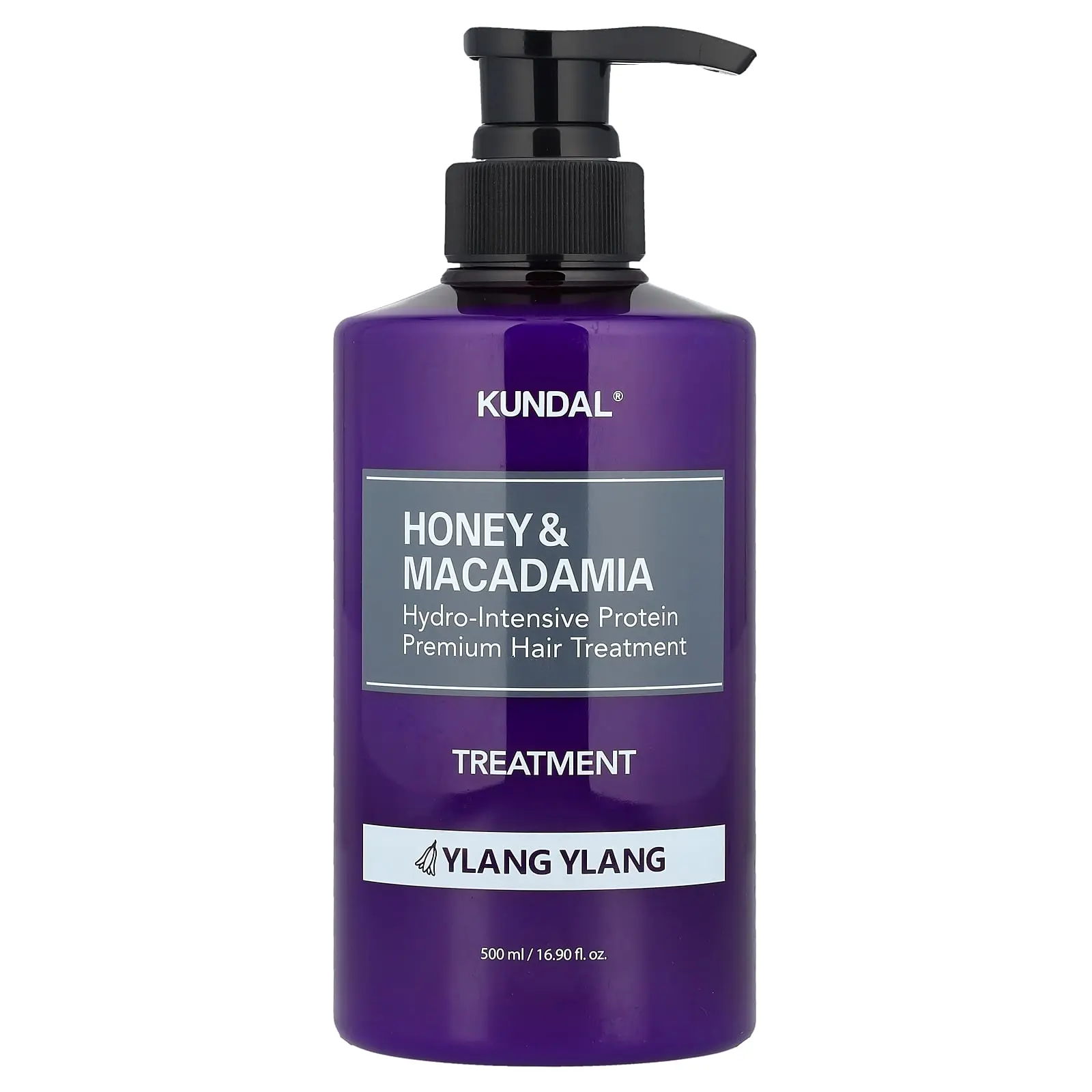 Kundal Honey & Macadamia, Treatment, Ylang Ylang, 16.9 fl oz (500 ml)