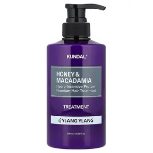 Kundal Honey & Macadamia, Treatment, Ylang Ylang, 16.9 fl oz (500 ml)