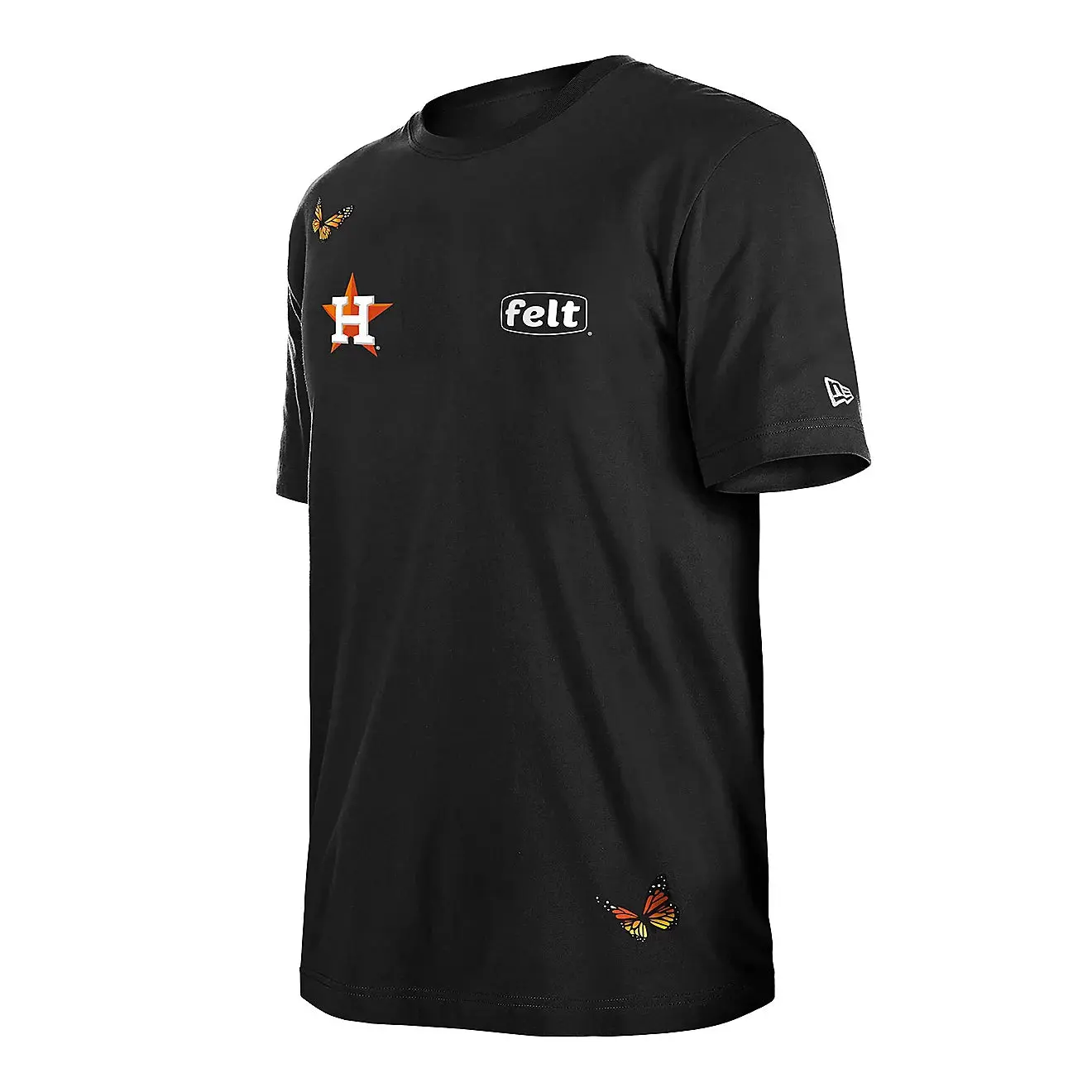 FELT x New Era "Houston Astros" Black Tee