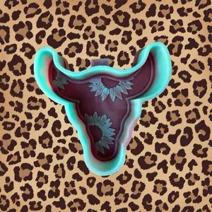 Sunflower Bull Freshie Mold