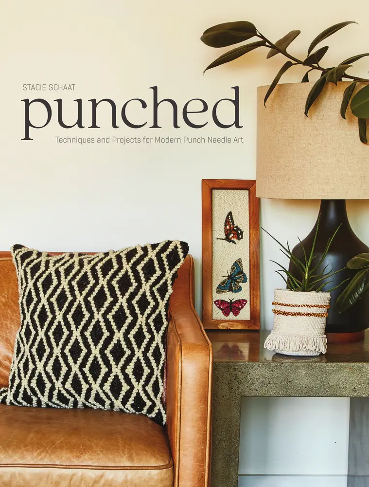 USED-Punched: Techniques and Projects for Modern Punch Needle Art by Schaat, Stacie (Paperback)