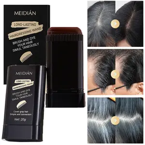 Hair Dye Comb Disposable Hair Dye Pen Sweatproof Easy Application Fast Replenishment Long Lasting Haircare for Party Gifts