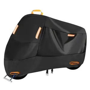 Universal Outdoor Sunshade Waterproof Cover for Motorcycle Electric Scooter Moped Dustproof Anti-UV Windproof Full Coverage Protective
