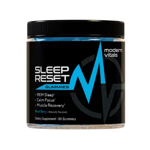 Modern Vitals Natural Sleep Gummies - 30 Servings (Mixed Berry Flavor)
