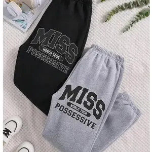 Tatee T8 Sweatpants, Miss Possessive Graphic Jogger Pants For Fans, Unisex Streetwear Joggers, Casual Pants, All Seasons