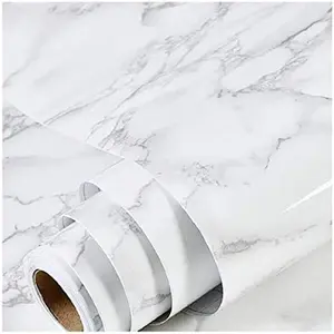 Marble Peel and Stick Wallpaper – Self-Adhesive & Removable Granite Contact Paper for Countertops & Furniture ( Different Sizes)