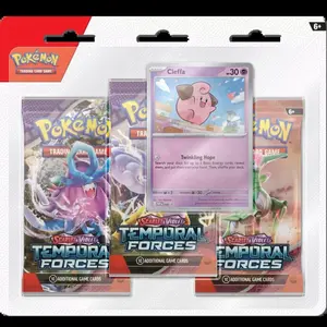 Pokémon Trading Card Games SV5 Temporal Forces 3Pk Blister