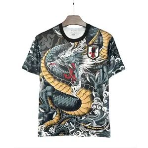 Japan Dragon Soccer Jersey - Unique Dragon Design Comfortable Fit for Soccer Enthusiasts and Players