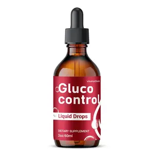 GlucoControl Liquid Drops, Max Strength, Gluco Control Supplement (1 pack)