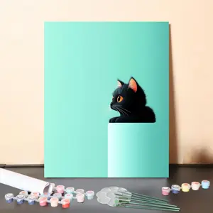 DIY Malen nach Zahlen Set-"Nachtblick"