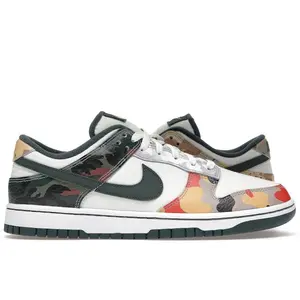 Nike Men's Dunk Low SE Sail Multi-Camo, from StockX