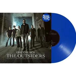 Eric Church - The Outsiders  [VINYL RECORD - LP] Blue, Colored Vinyl