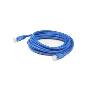 Add-On  50 ft. RJ-45 Male to RJ-45 Male Straight Cat6A UTP Copper PVC Patch Cable, Blue
