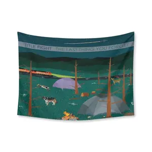 Tapestry Title Fight Shed Tapestry Funny Tapestries Durable Man Cave Wall Flag for College Dorm Room Decor Outdoor Party Banner Tree Design Decoration