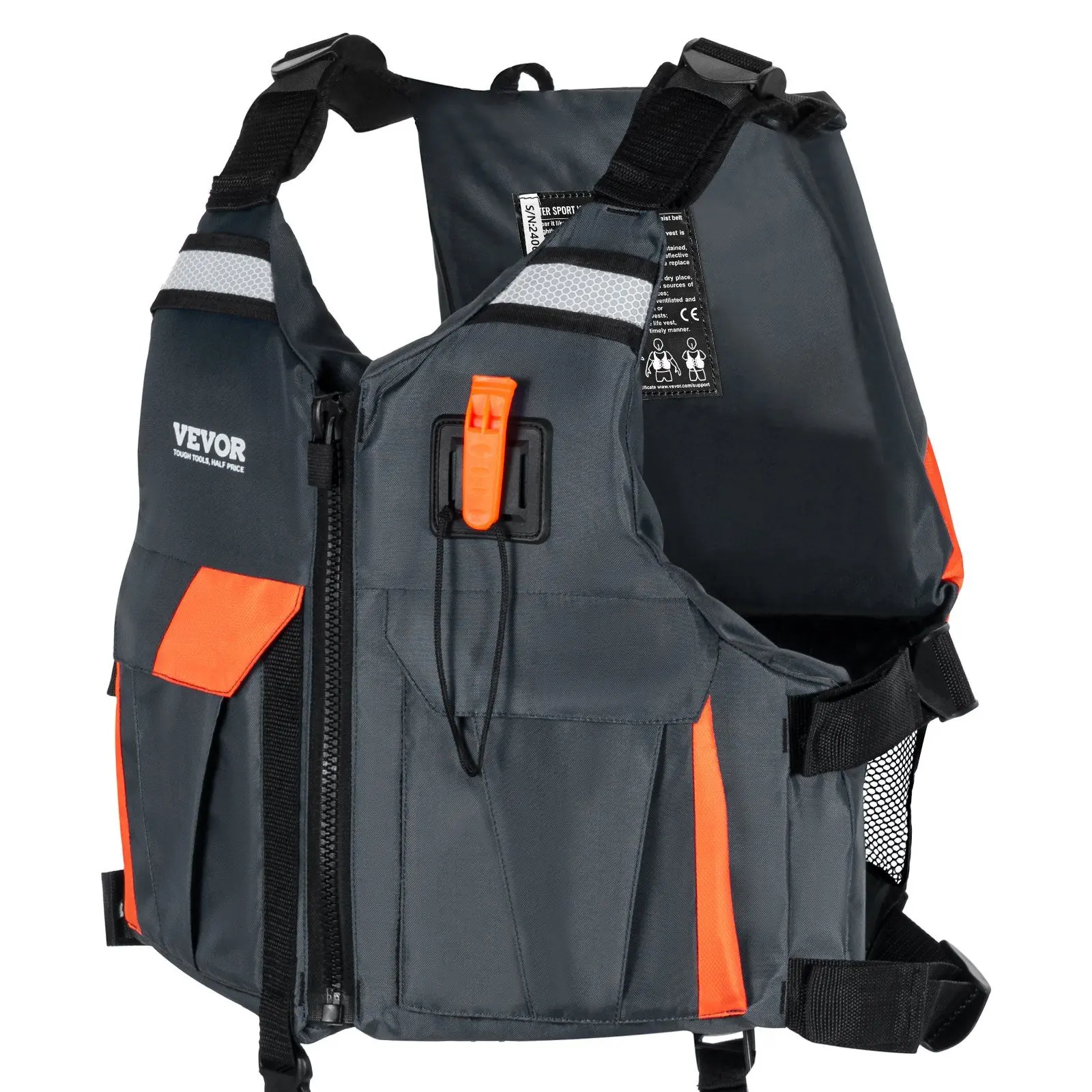 Father's Day Gift Watersports Life Vest PFD 110N Buoyancy Life Jacket for Men & Women XL