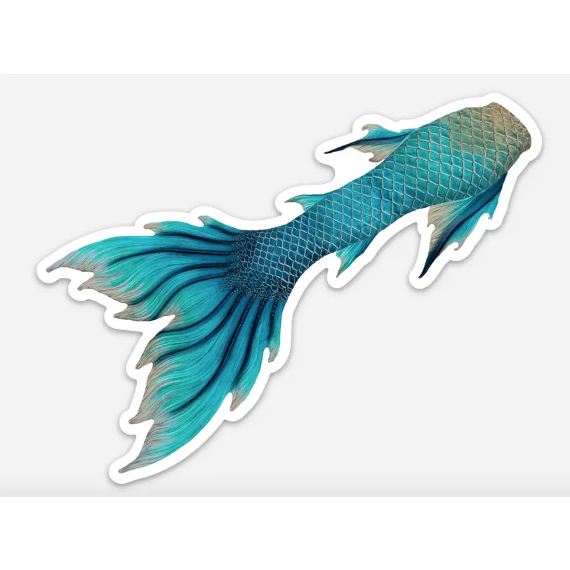 The Ten Year Signature Tail Sticker