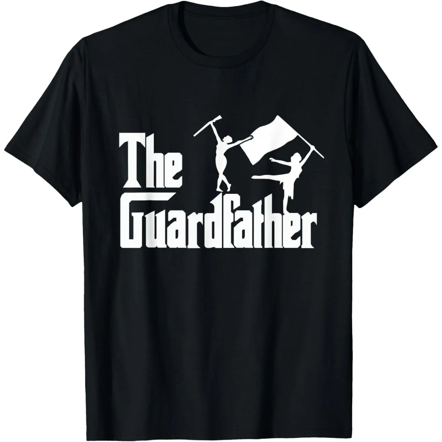 The Guardfather - Color Guard Dad T-Shirt Pure Cotton Graphic Tees Menswear Top: Gifts for Men & Women