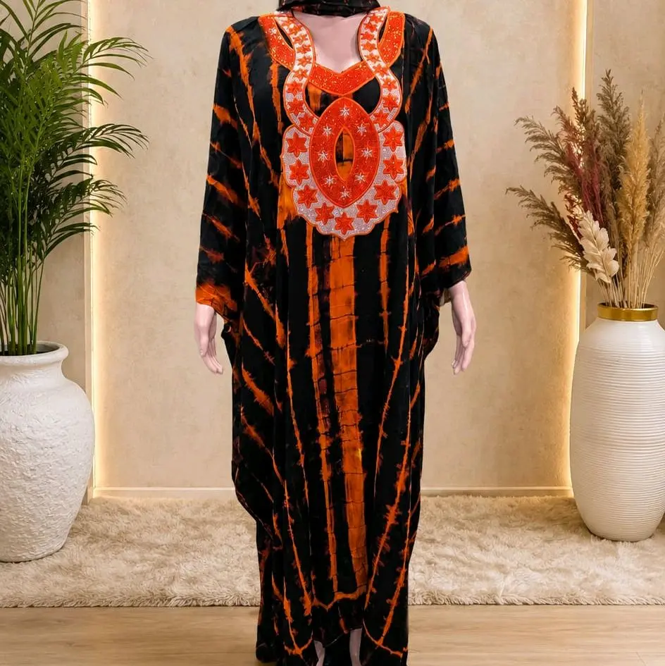 Women's 2-Piece Rose Cotton Dresses Set
