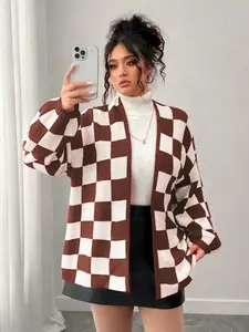 Women's Plus Size Casual Dress, Elegant Long Sleeve A-Line Maxi Dress, High Waist Ruffle Design, Spring & Fall Fashion