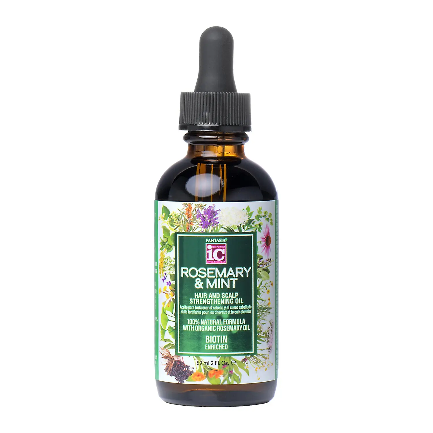 2 oz. Rosemary & Mint Hair and Scalp Strengthening Oil