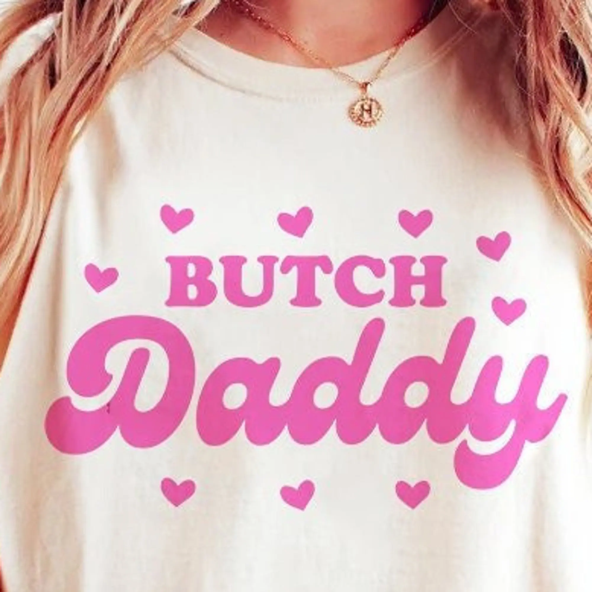 Butch Daddy Shirt Butch Lesbian Shirt Lesbian Pride Pink Aesthetic Funny Lesbian Bisexual Pride Sapphic Lesbian Wlw Femme 45720 1853