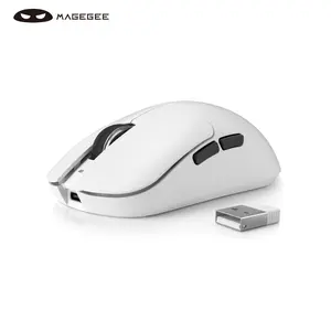 Magegee Scout Wireless Gaming Mouse, Triple Mode Connectivity, Ergonomic Design, Adjustable Precision for PC/MAC, Ideal for Gamers