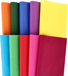 60 Sheets 20x20 inch Colored Tissue Paper, Christmas Multicolor Wrapping Tissue Paper for  Bags Birthday Wedding Holidays Decor DIY Crafts 10 Colors
