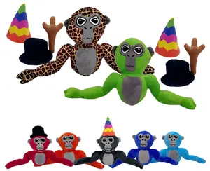 2PCS Gorilla Tag plush Stuffed Animal for  Kids Thanksgiving Birthday Easter Christmas Choice for Boys Girls Gorilla Tag plush