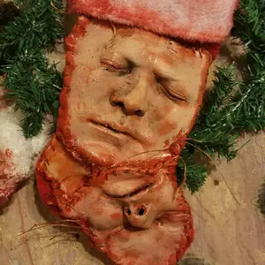 Gein Christmas stockings for the people who celebrate horror year round