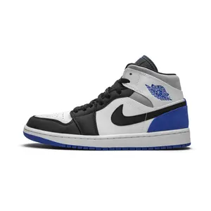 Air Jordan 1 Mid SE "Game Royal Black Toe" 852542 102