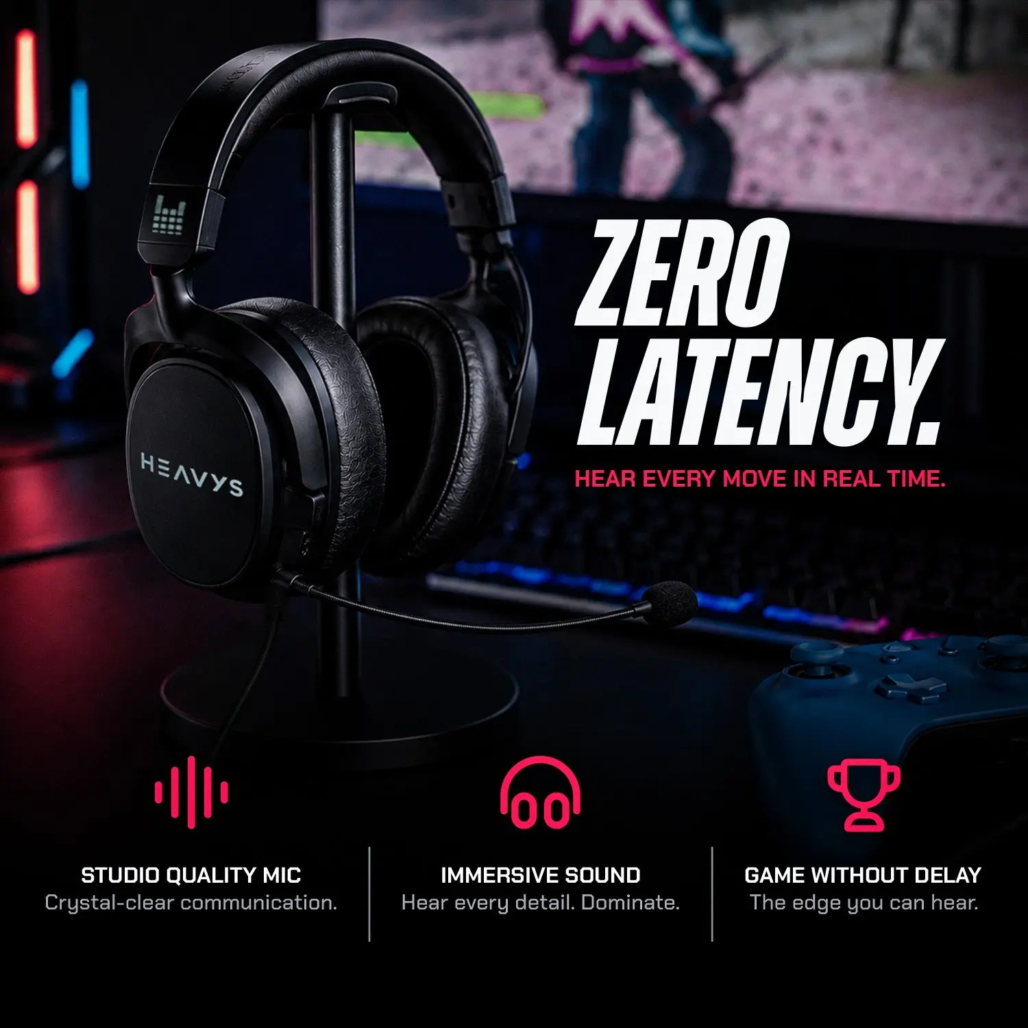 HEAVYS HeX Gaming Headset Bundle