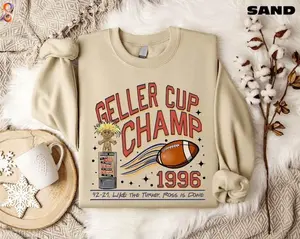[Sale off up to 50%] Geller Cup Champ Sweatshirt, 1996 Geller Bowl Shirt, Football Sweatshirt, Funny Football Sweatshirt, Football Fan Gift Shirt, Funny Gift