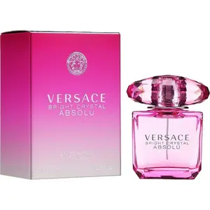 VERSACE Bright Crystal Absolu EDP Perfume Spray for Women, 1.0 fl oz, Raspberry-Infused, Long-Lasting Lingering Scent, New in Box