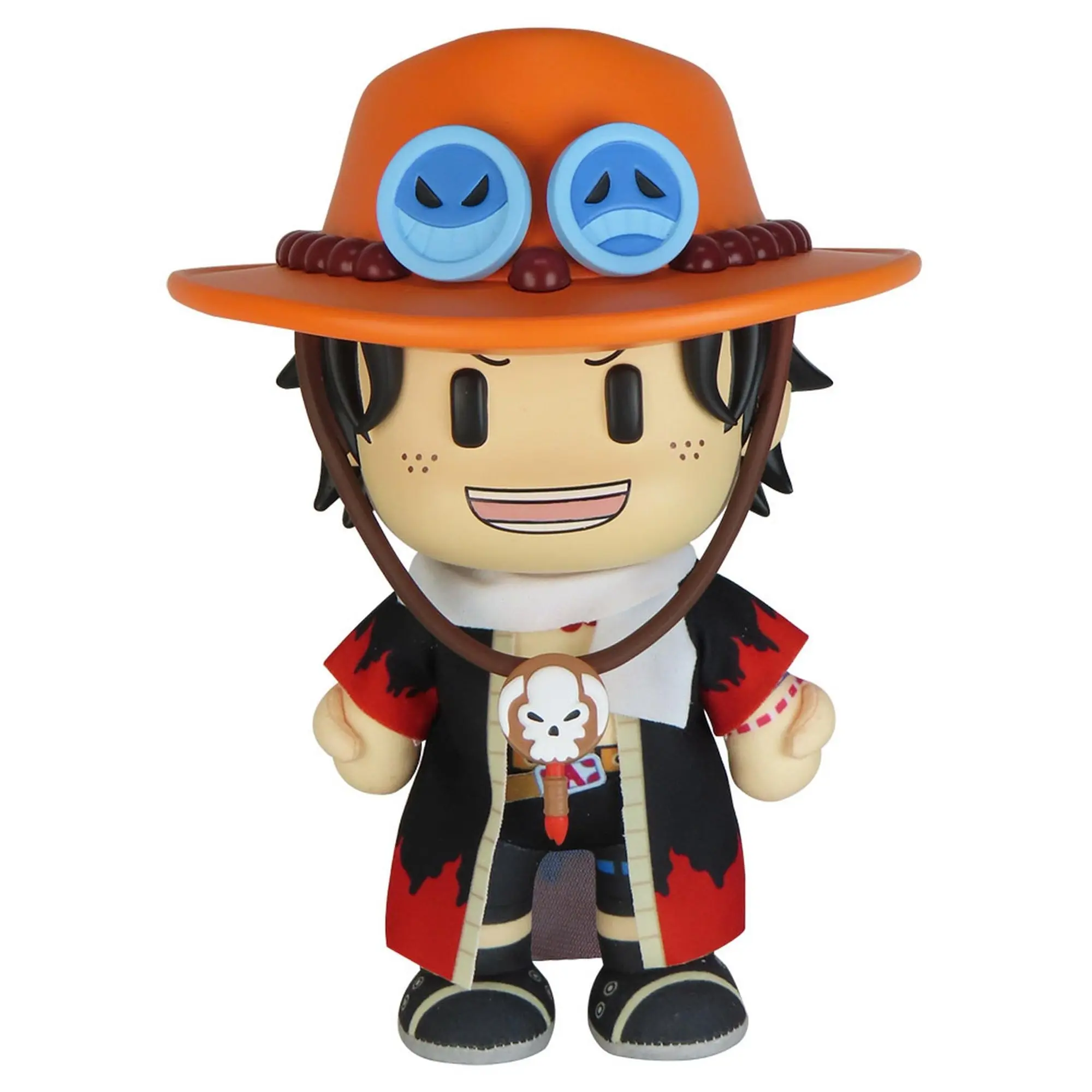 One Piece: Portgas D. Ace (Alabasta Arc) Figurekey Plush 8" H