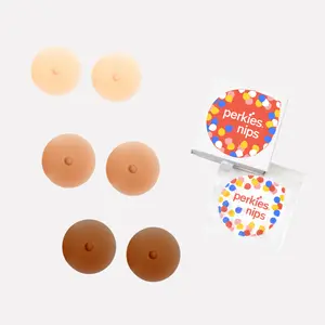 Perkies Nips - Silicone Nip Enhancers that provide a consistent perky look. Matte, Waterproof & Washable. Also designed for Women Impacted by Breast Cancer. Reusable and safe on skin. Womenswear Bathing