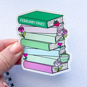 February 2026 Faves Vinyl Die Cut Sticker